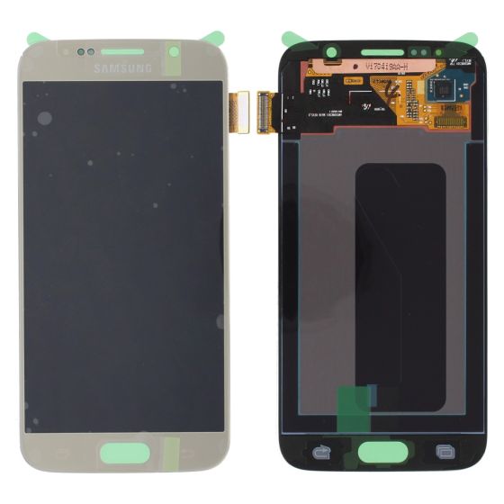Samsung G920 Galaxy S6 LCD Display & Touch Screen - Gold GH97-17260C