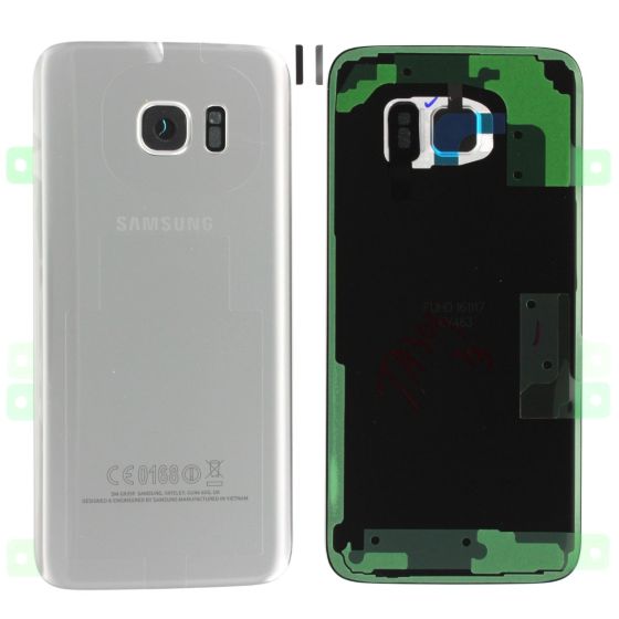 Samsung SM-G935F Galaxy S7 Edge Battery Cover - Silver GH82-11346B