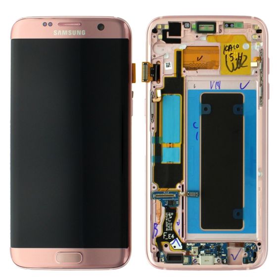 Samsung SM-G935F Galaxy S7 Edge LCD / Touch - Pink Gold GH97-18533E
