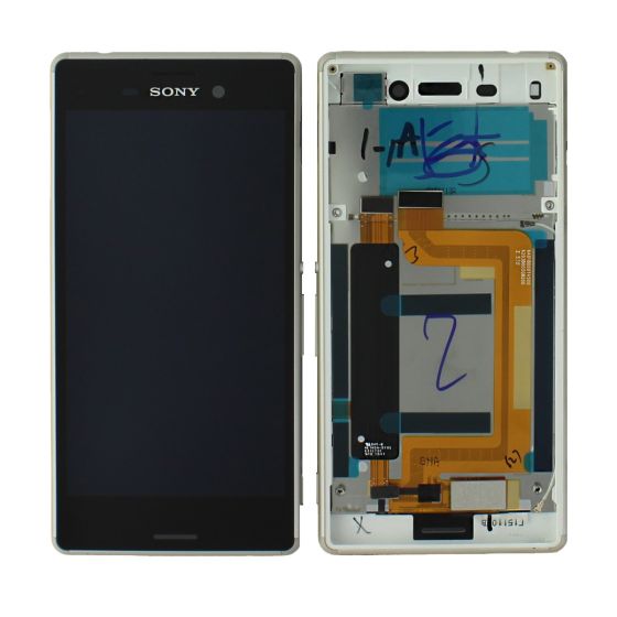 Sony Xperia M4 Aqua E2303 LCD Display & Touch Screen Silver 124TUL0013A