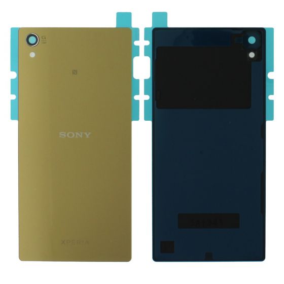 Sony Xperia Z5 Premium Gold Battery Cover with Adhesive - 1296-4220