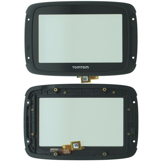 TomTom Rider 400 / 450 / 500 / 550 Replacement Touch Screen Digitizer + Frame