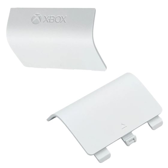 Xbox One S Model 1681 / One X Model 1787 Replacement Controller Battery Cover White