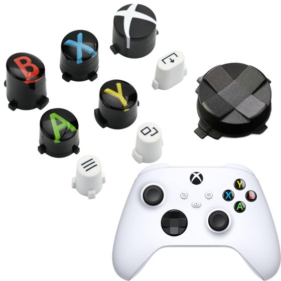 Xbox Series S / Xbox Series X Replacement Controller Button Set D Pad ABXY