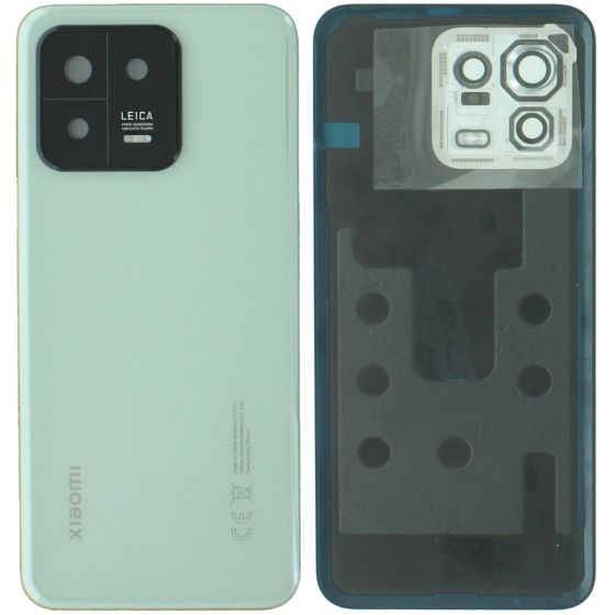 Xiaomi 13 2211133G Battery Cover / Back Glass + Cam Lens - Green 56002500M300