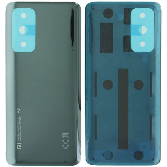 Xiaomi Mi 10T 5G / Mi 10T Pro 5G Battery Cover / Back Glass - Black 55050000JJ1Q