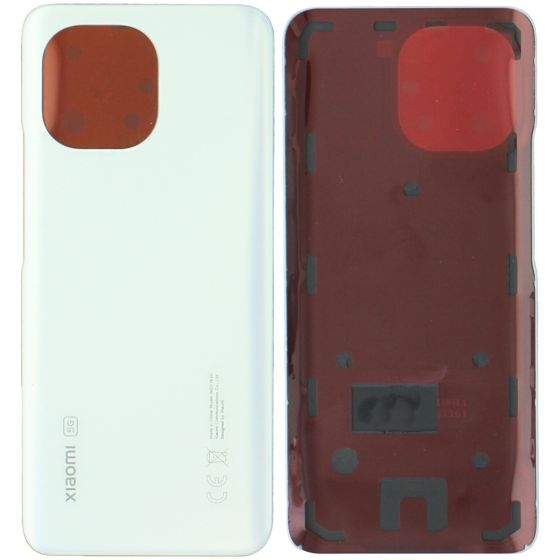 Xiaomi Mi 11 5G Battery Cover / Back Glass - Cloud White 550500014W1L