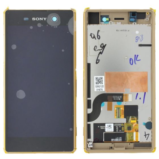 Sony Xperia M5 E5603 E5633 LCD & Touch Screen Gold 191HLY0006B-GCS