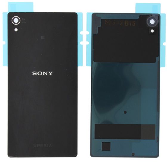 Sony E6533 Xperia Z3+ Z3 Plus Dual Black Rear Battery Cover - 1289-0798