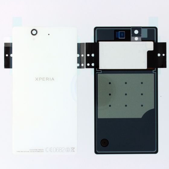 Sony Xperia Z Back Glass / Battery Cover + NFC Antenna - White 1272-2206