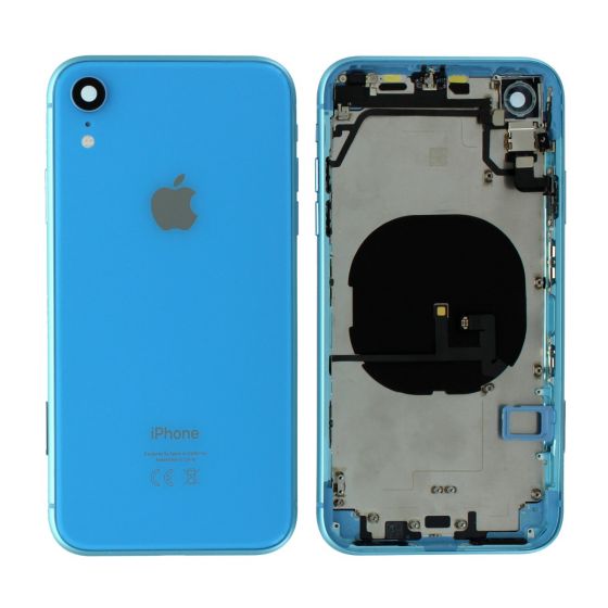 Apple iPhone XR Rear Housing With Components - Blue