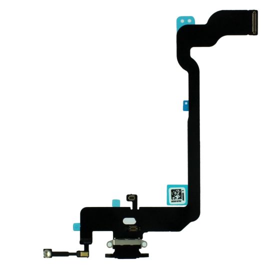 Apple iPhone XS Charging Port Flex With Microphone - Black