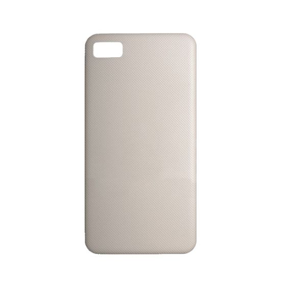 BlackBerry Z10 STL-100-2 Replacement Rear Battery Cover / Back Glass - White